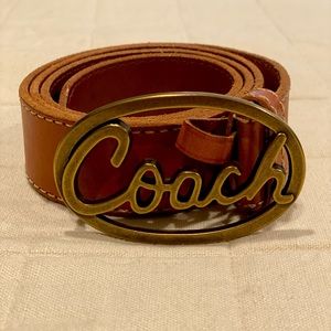 Coach woman’s leather belt